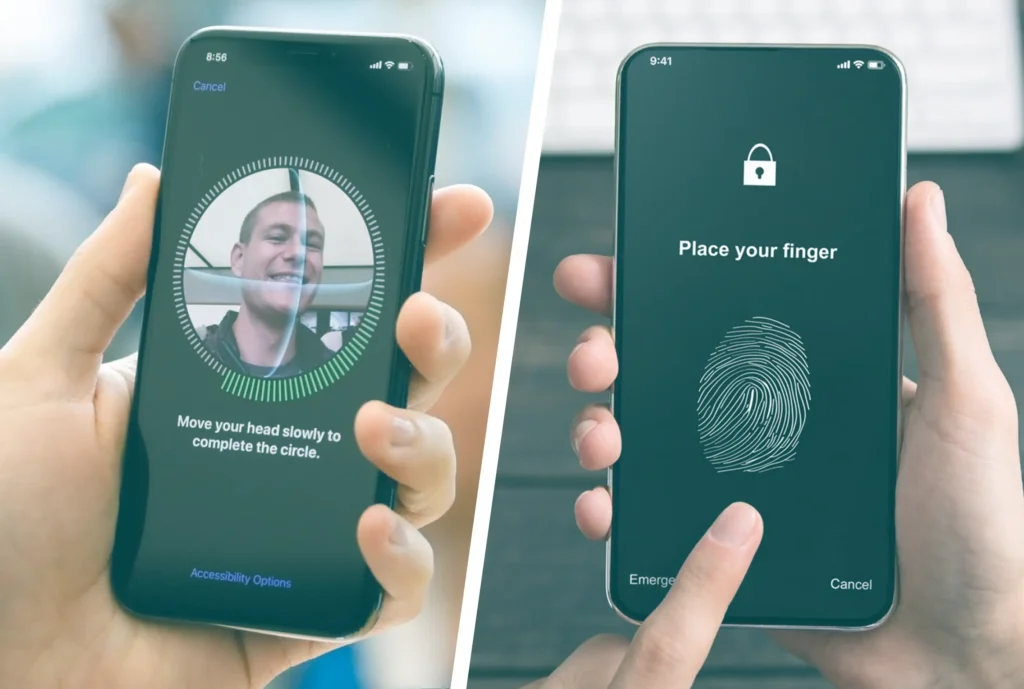 Ios vs android security fingerprint