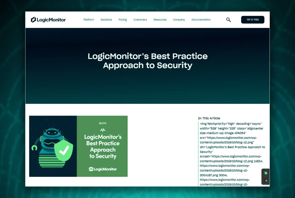 LogicMonitor Software