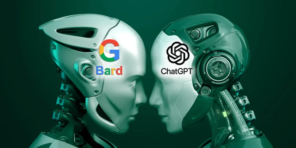 Feature Image of Bard vs ChatGPT