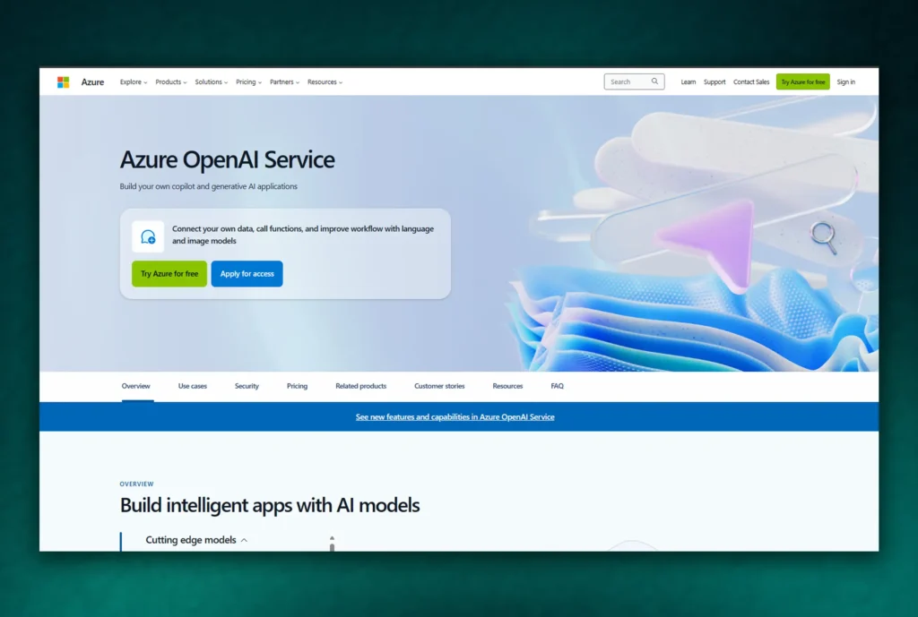 Introduction of OpenAI Azure